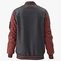 clothes jacket bomber clothes 3d model