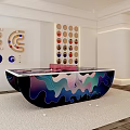 Sports Equipment Room With Wall Mounted Dartboards And Colorful Activity Table Setup