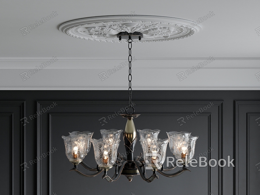 American Chandelier Crystal Chandelier Living Room Chandelier model