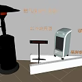 Modern LED Desk Lamp With Adjustable Brightness For Home Office And Bedroom Use