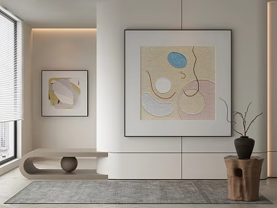 decorative painting 3d model