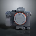 DSLR Camera Card Machine Digital Camera Digital Camera Photographic Equipment 3d model