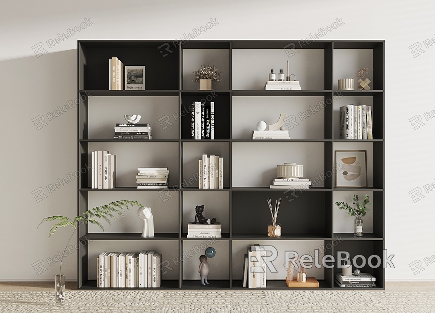 Modern Bookshelf model