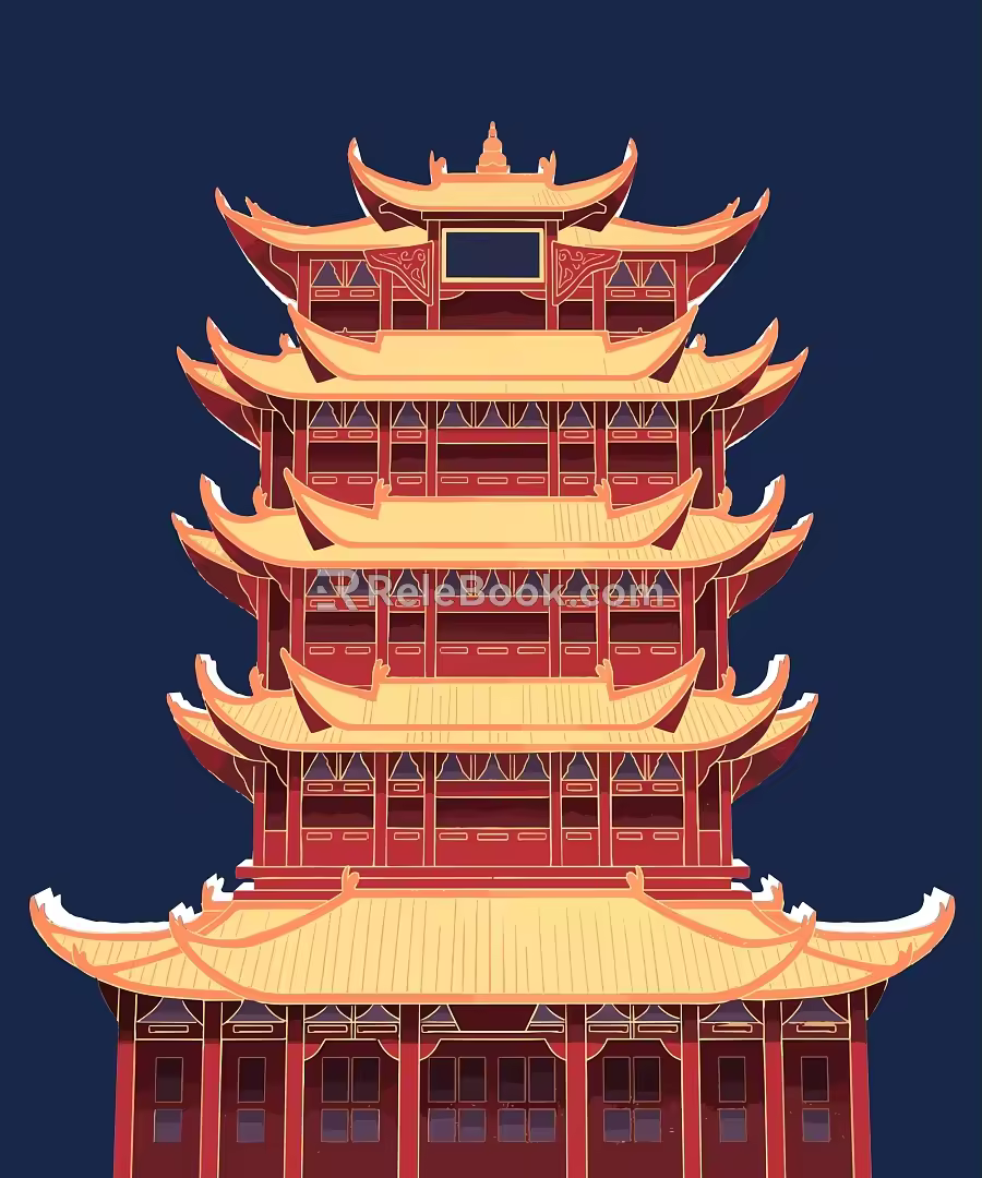 Architecture New Architecture National Tide Architecture Ancient Architecture Drum Tower Temple of Heaven Pagoda Zen Temple Buildings Temple 7 3d model