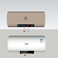 Stylish Kitchen Appliances Electric Water Heaters With Digital Display In Gold And White