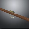 Professional Woodworking Plane With Wooden Base Shiny Metallic Components And Reflective Surface