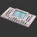 Modern Sci-Fi Equipment Sci-Fi Panel Sci-Fi Instruments 3d model