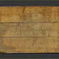 Vintage Wooden Crate Featuring KRAFT Lettering Distressed Wood And Metal Nails