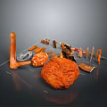 Various Household Items Collection Featuring Different Materials And Practical Designs