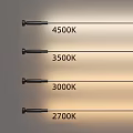 Versatile Wall Washer Lights Featuring 2700K 3000K 3500K 4500K Color Temperatures