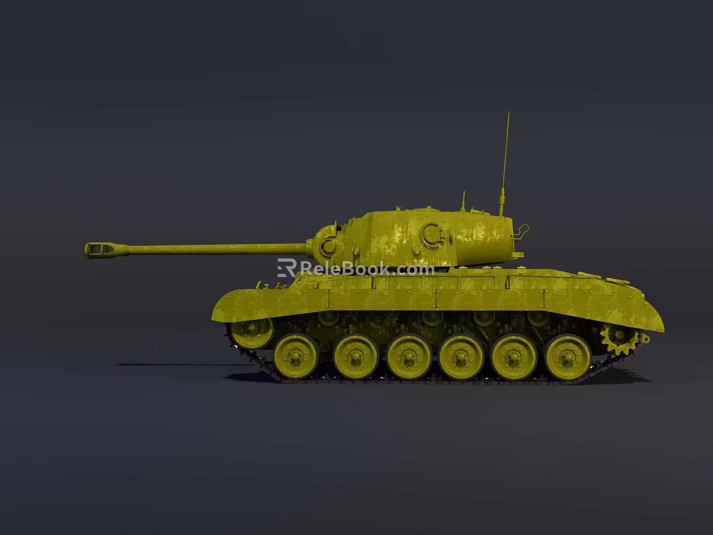 The M26 Pershing Tank 3d model