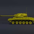 The M26 Pershing Tank 3d model