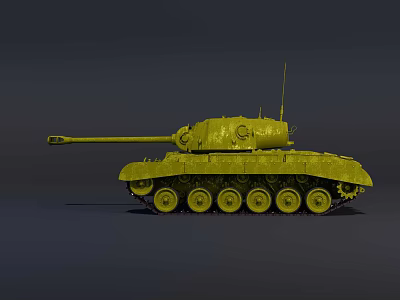 The M26 Pershing Tank 3d model