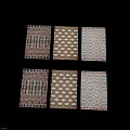 Showcasing Colorful Square Rugs With Various Geometric Patterns And Traditional Designs For Home Decoration