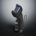 Tactical Handheld Weapon with Digital Display and Ergonomic Grip Design Portable Black
