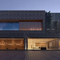 Modern Building Store Appearance 3d model
