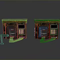 Decoder Cipher World War II Cipher Encoder World War II Encoder 3d model