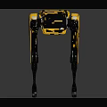 Boston Dynamics B14 Yellow Quadruped Robot Smart Machine With Advanced Mobility