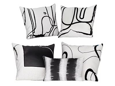 Modern pillow 3d model