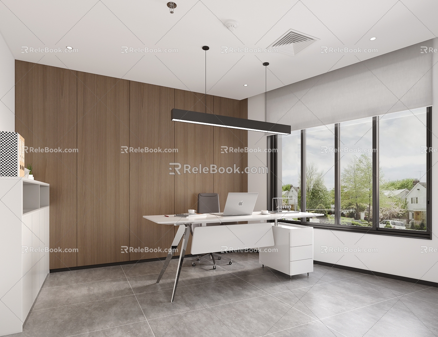 Modern Office Office Technology Room 3d model