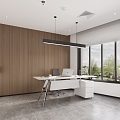 Modern Office Office Technology Room 3d model