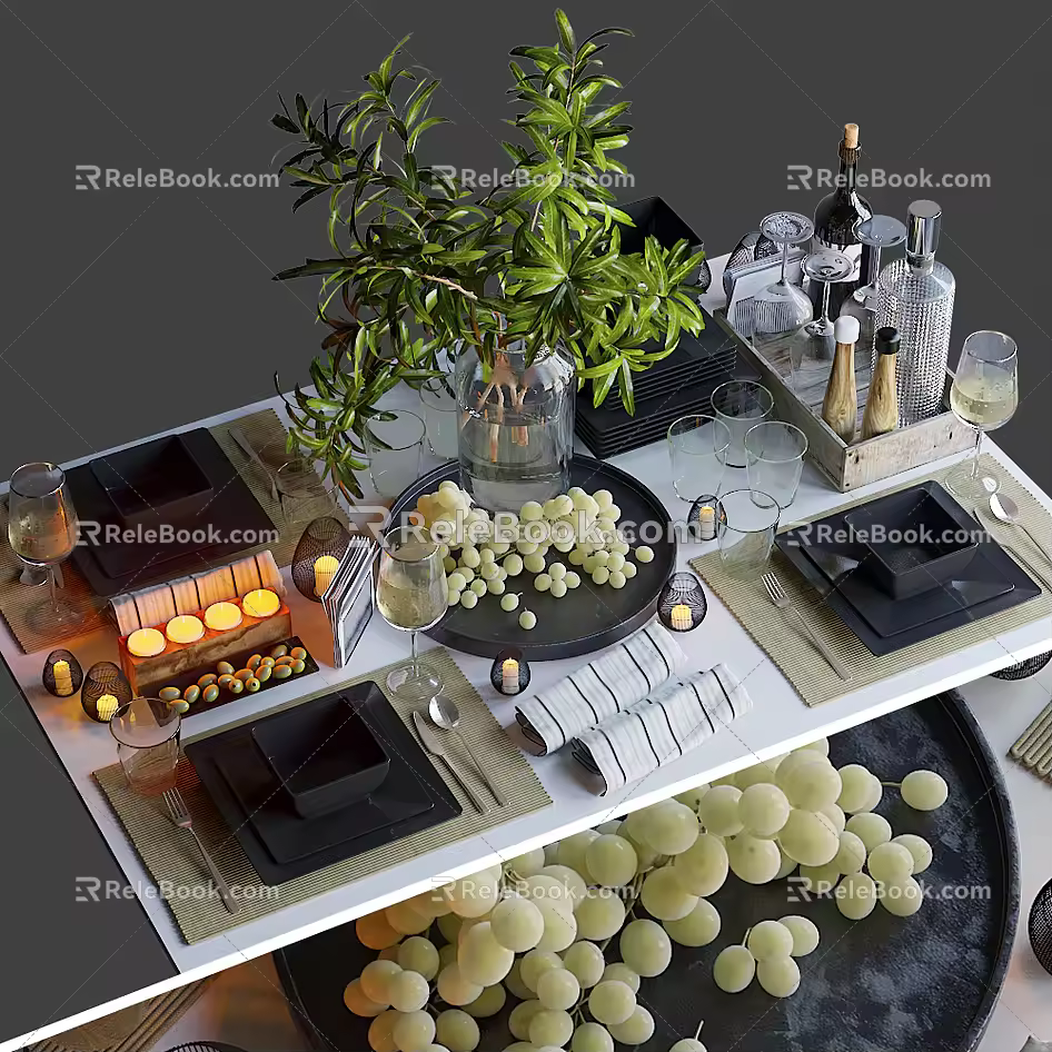 Tableware 3d model