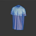 Short Sleeve T Shirt With White And Pink Block Color Casual Style