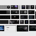 Smart Switch Socket Smart Switch Hotel Switch Air Conditioner Switch Panel Socket Panel 3d model