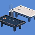High Quality Billiard Table With Cue Sticks And Balls For Sports Equipment