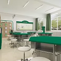 Post Office Classroom Wen Chuang 3d model