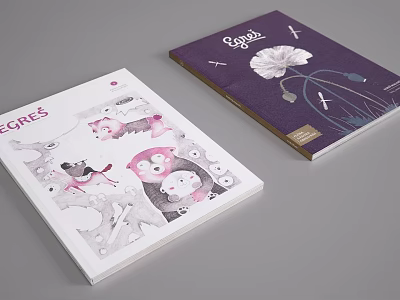 Books Storybook Magazine 3d model