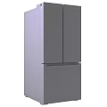 Modern Stainless Steel Refrigerator Freezer Double Door With Sleek Finish For Kitchen