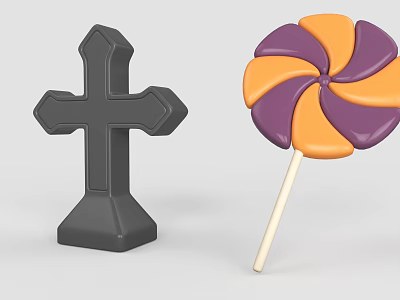 Modern Props Halloween Props 3d model