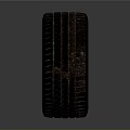 High Quality Automotive Tire With Red Alloy Wheel Rim For Vehicle Enhancement