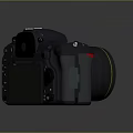 Modern Camera SLR Nikon Camera SLR Camera Card Machine 3d model