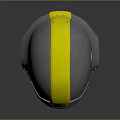 Sci-Fi Helmet Alien Helmet High Tech Helmet Game Helmet 3d model