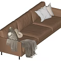 Modern Multiplayer Sofa 3d model