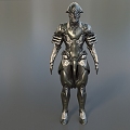 Alien Mutants Alien Mecha Sci-fi Star Armor Low Face Number Low Model Simple Model Game Sub-era Film and Television Level Super Realism 3d model