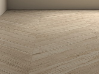 Modern Wood Flooring 3d model