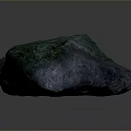 Natural Green Gray Stone And Wood Materials For Decorative Projects