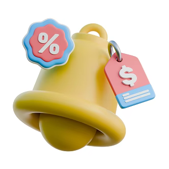 Modern Bells Cartoon Bells 3d model