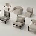 Various Accent Chair Designs With Modern Styles And Different Materials