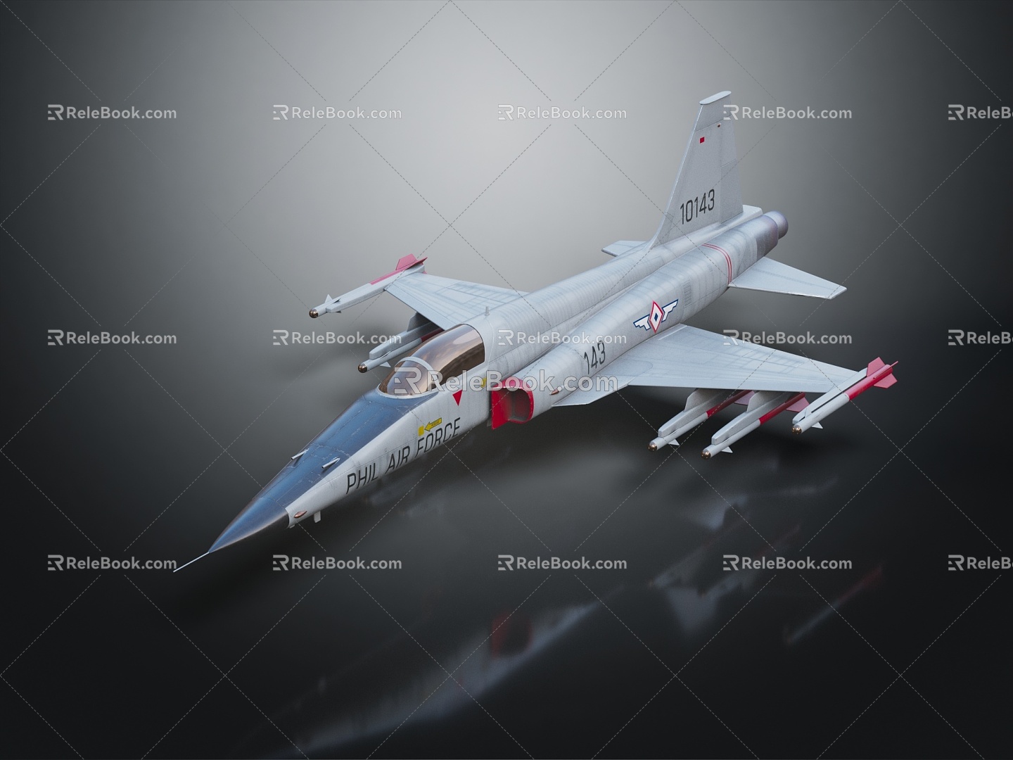 Modern Fighter Fighter 3d model