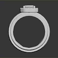 Shiny Silver Rings Adorned With Diamond Accents For Stylish Fashion Jewelry