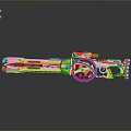 Science Fiction Firearms Next Generation Firearms Science Fiction Game Gun Game Firearms Game Gun Concept Gun Laser Gun 3d model