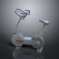 Modern Indoor Exercise Bike With Digital Display And Comfortable Seat For Home Fitness
