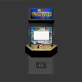 Ghostbusters Arcade Machine With Coin Slot Joysticks Buttons And Screen