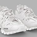 Modern sneaker Balenciaga sneaker 3d model