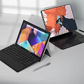 Sleek 2 in 1 Tablet Laptops With Detachable Keyboard Stylus Pen And Vibrant Displays