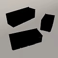 Black Kitchen Storage Cabinets With Doors And Drawers For Commercial Use